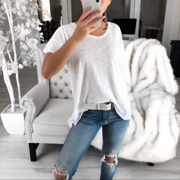 ekattire DAKOTA White Tee - Picture 1 of 6